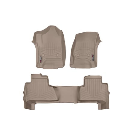Weathertech Front and Rear Floorliners, 45607-1-2 45607-1-2